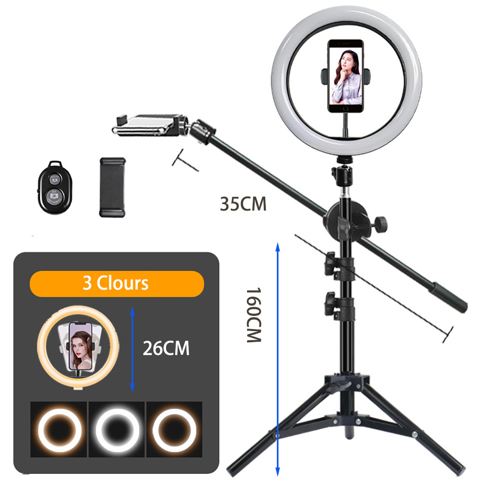 Photography Lighting Circle - 26CM Photography Led Video Ring Light