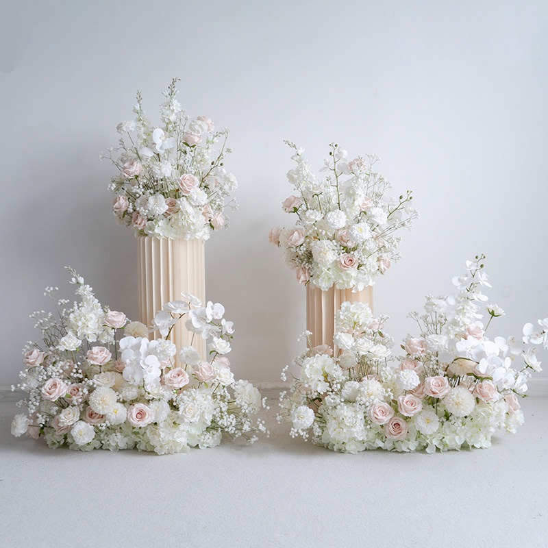 Photography Lighting Simulation - European wedding decoration light pink starry