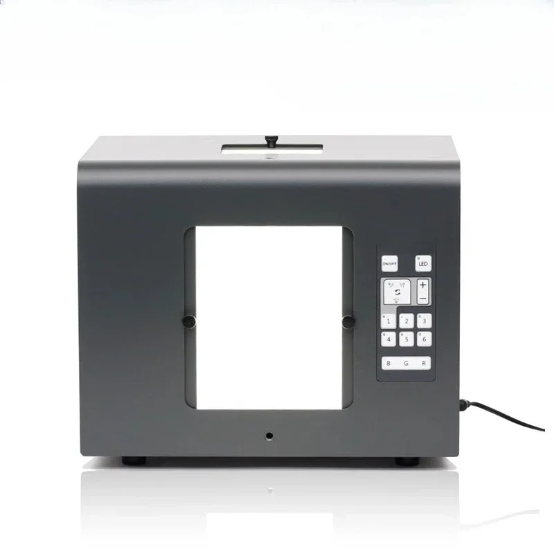 Photography Lighting Test - Digital photography box, laboratory testing and