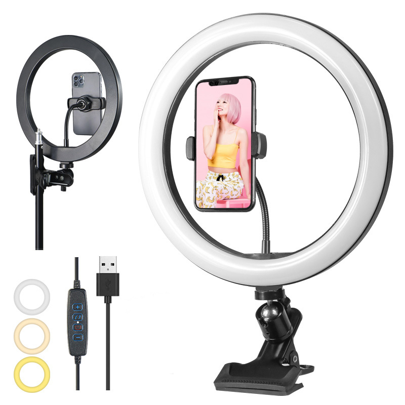 Photography Lighting Wall - Dimmable Led Ring Light Profissional 26cm