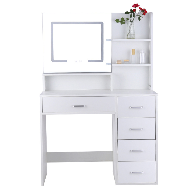 Photography Lighting Test - Dresser, Mirror Table, Adjustable Lighting, Beauty