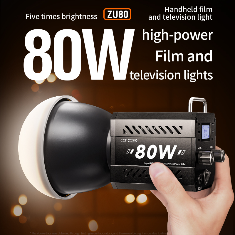 Photography Lighting Uk - Bi-Color Camera Light 80W COB lamp
