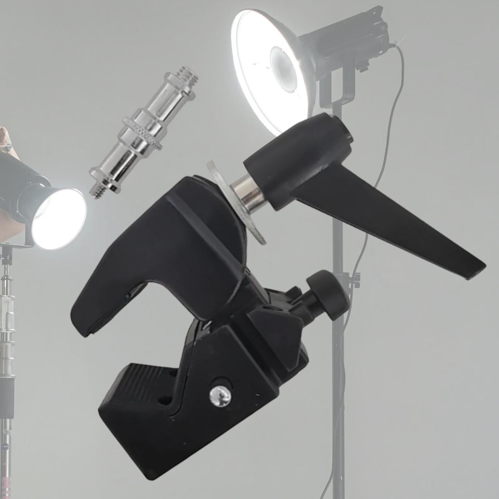 Photography Lighting Mounting Hardware - Photography Light Clamp Super Clamp Hardware