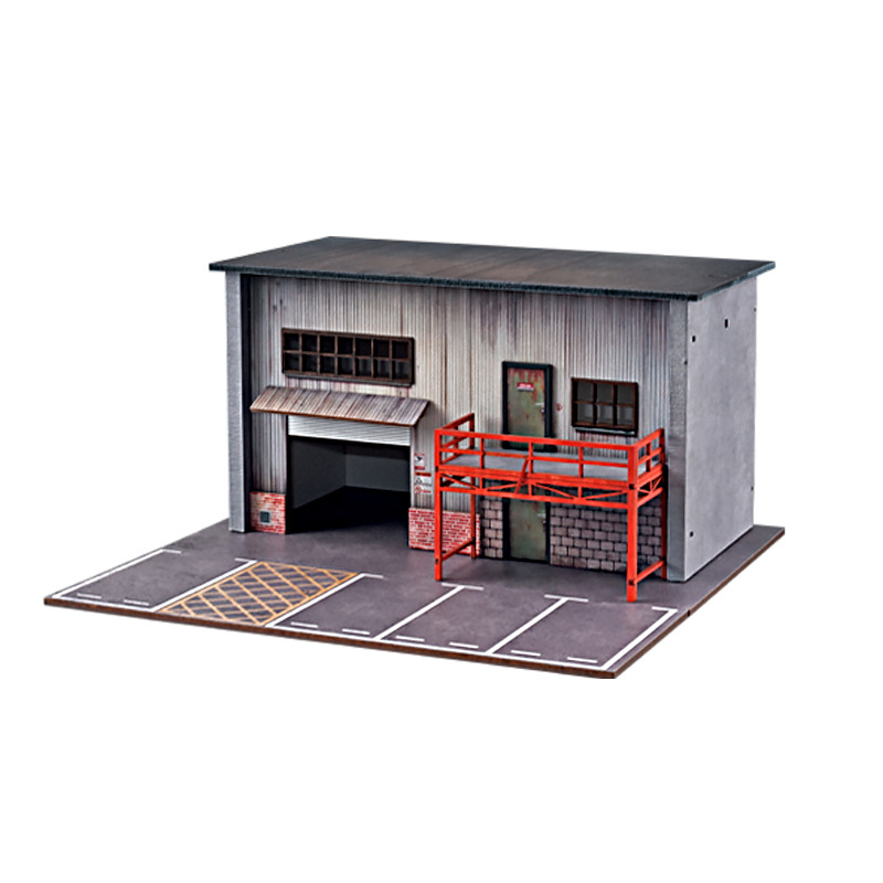 Photography Lighting Simulation - 1:64 Simulation parking lot garage model