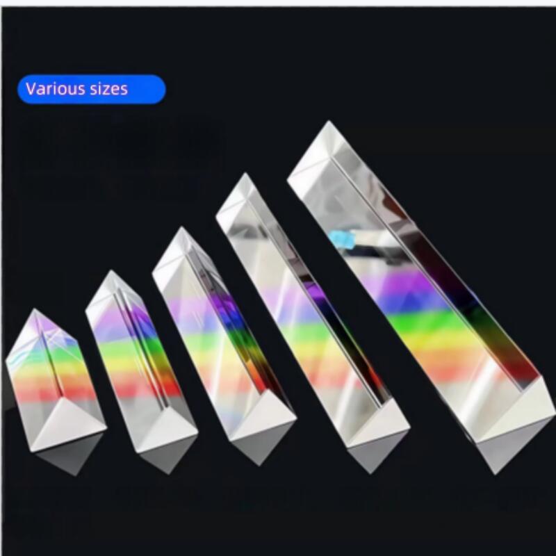 Photography Lighting Triangle - K9 Crystal Glass Prism for Photography