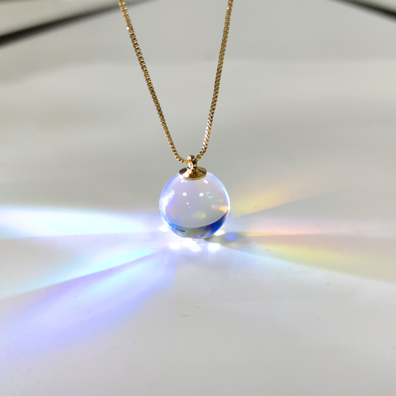 Photography Lighting Circle - Optical Glass Light Cube Prism Ball