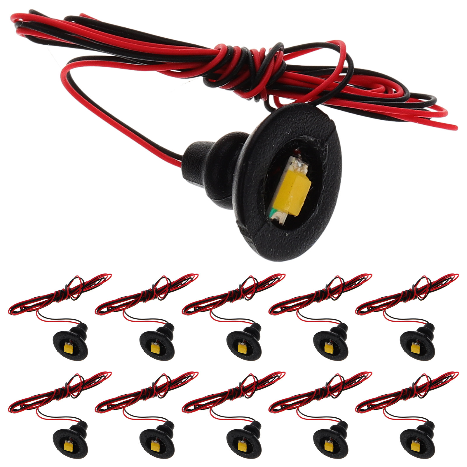 Photography Lighting Simulation - 12Pcs Wall Ceiling Lamp Miniature LED