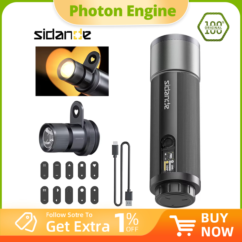 SIDANDE 12W Flashlight PRO 350 - огляд і ціна Photography Lighting Uk