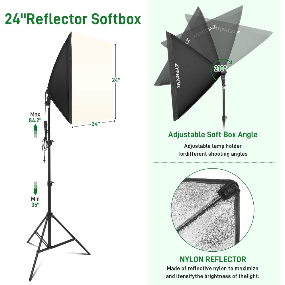 Photography Lighting Kit with  - огляд і ціна Photography Lighting And Backdrop Kits
