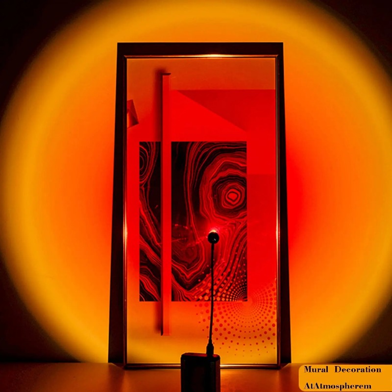USB Sunset Projection Lamp Rai - огляд і ціна Photography Lighting Wall