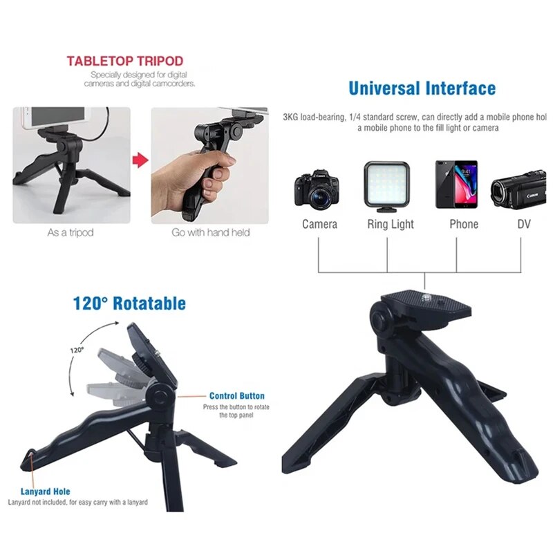 Smartphone Vlogging Kit With T - огляд і ціна Photography Led Lighting Kit