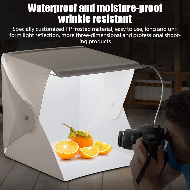 Portable Folding Photobox Phot - огляд і ціна Photography Lighting And Backdrop Kits