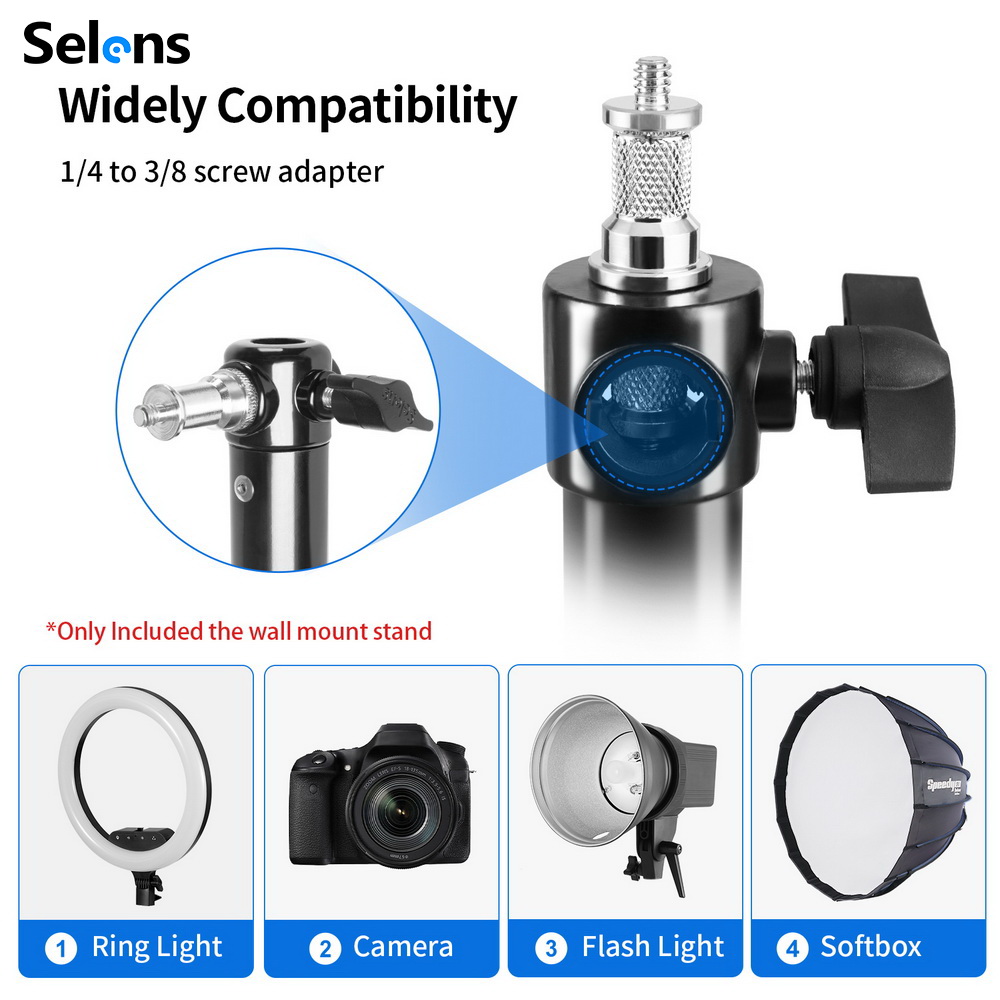 Meking Wall Camera Mount With  - огляд і ціна Photography Lighting Triangle