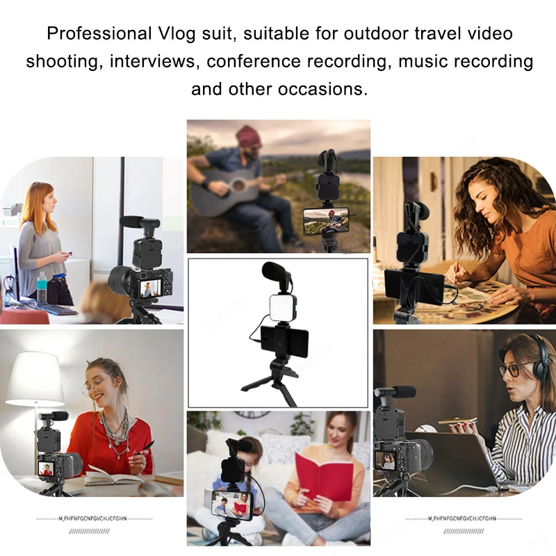 Smartphone Vlogging Kit With T - огляд і ціна Photography Led Lighting Kit