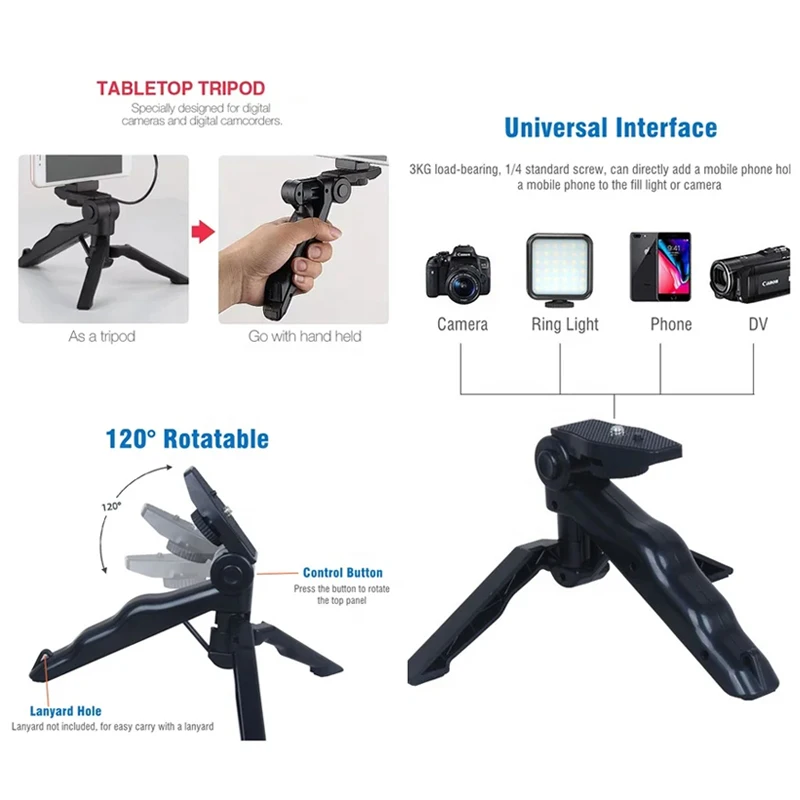 Smartphone Vlogging Kit With T - огляд і ціна Photography Led Lighting Kit