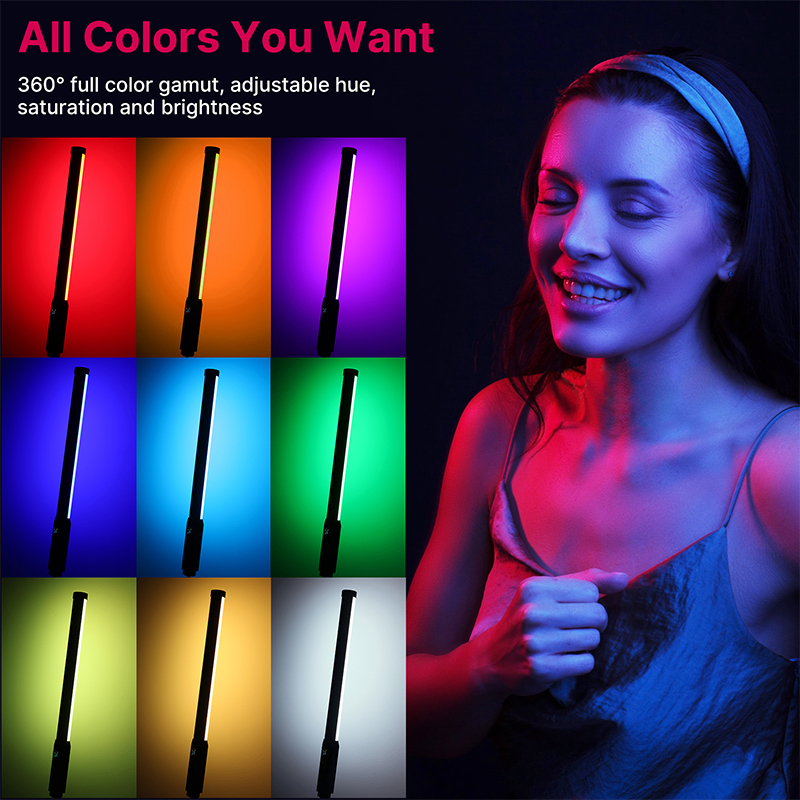 Ulanzi VL119 Handheld RGB Colo - огляд і ціна Photography Lighting Uk