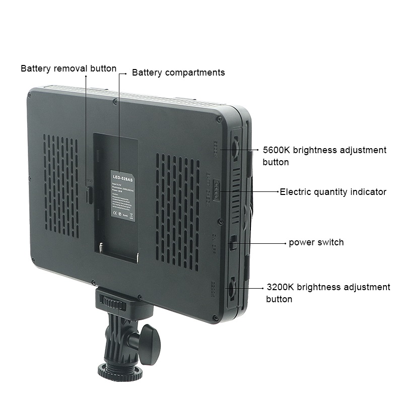 High Quality LED-528AS 38W Vid - огляд і ціна Photography Studio Lighting Set Up