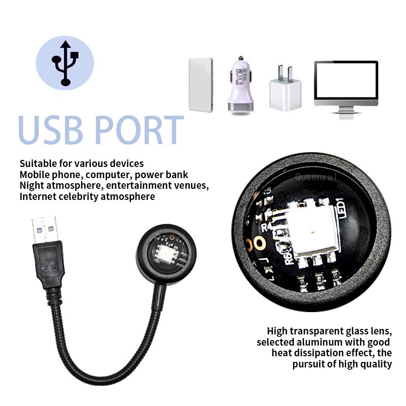 USB Charging LED Sunset Light  - огляд і ціна Photography Lighting Wall