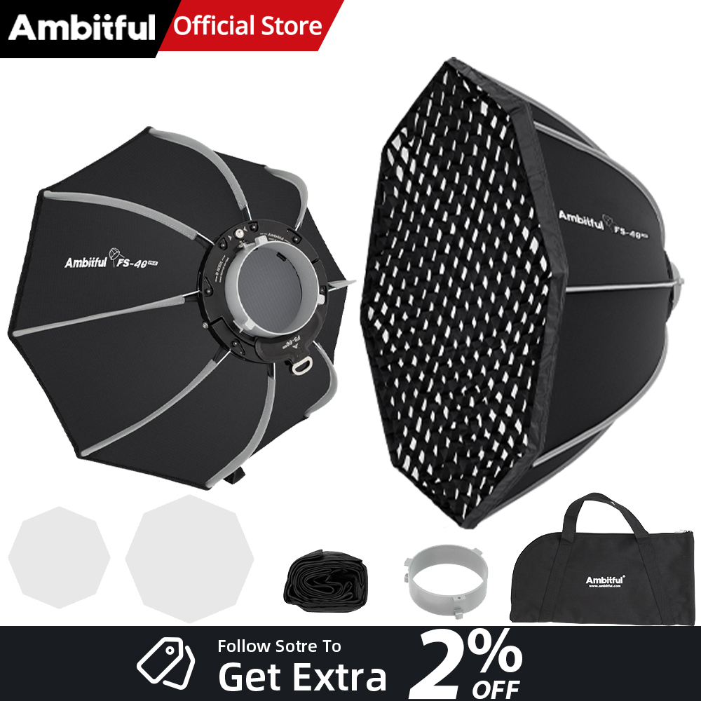 AMBITFUL FS40PROII Fast Setup  - огляд і ціна Photography Studio Lighting Set Up