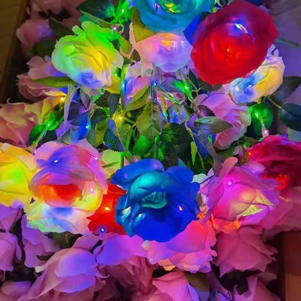 Glowing Artificial Rose Flower - огляд і ціна Photography Lighting Simulation