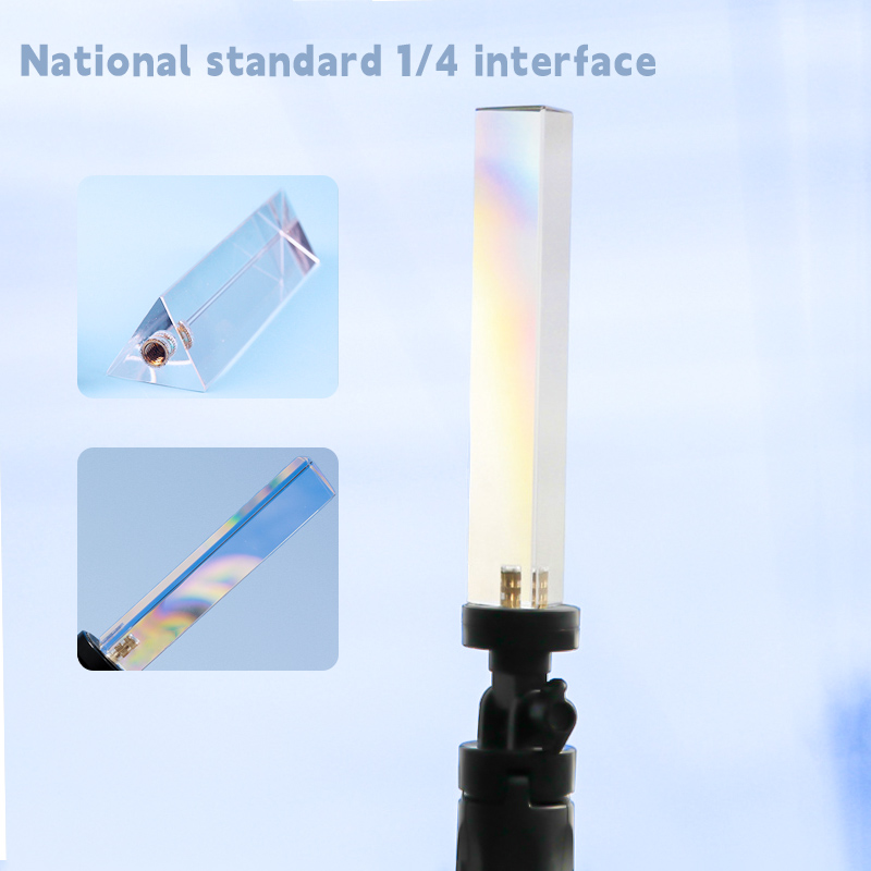 Crystal Glass Prism 30X30x130m - огляд і ціна Photography Lighting Triangle