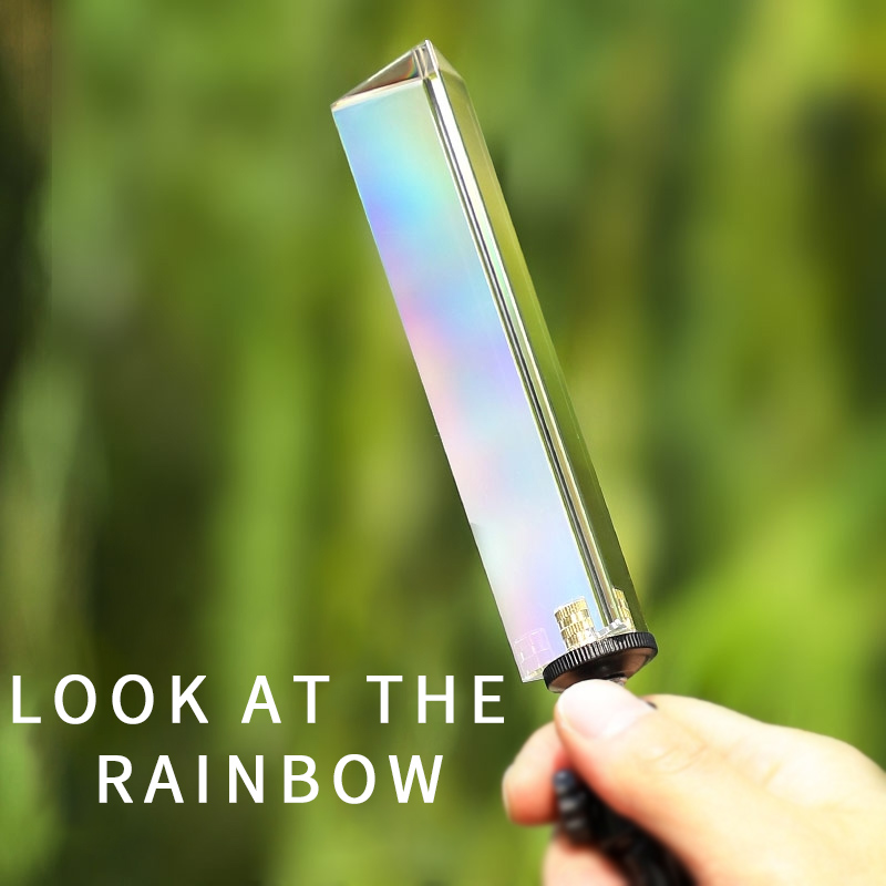 Crystal Glass Prism 30X30x130m - огляд і ціна Photography Lighting Triangle