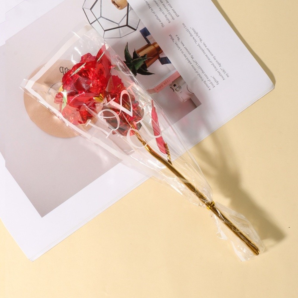 Glowing Gold Foil Rose Flower  - огляд і ціна Photography Lighting Simulation