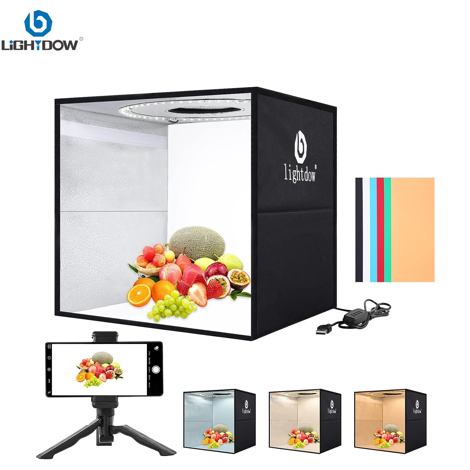 Lightdow Photo Studio Light Bo - огляд і ціна Photography Led Lighting Kit
