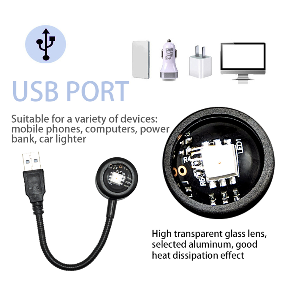 USB LED Sunset Lamp Projector  - огляд і ціна Photography Lighting Wall