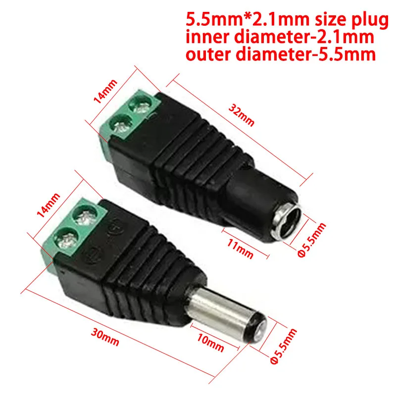 Female and Male DC Connectors  - огляд і ціна Photography Led Lighting Kit