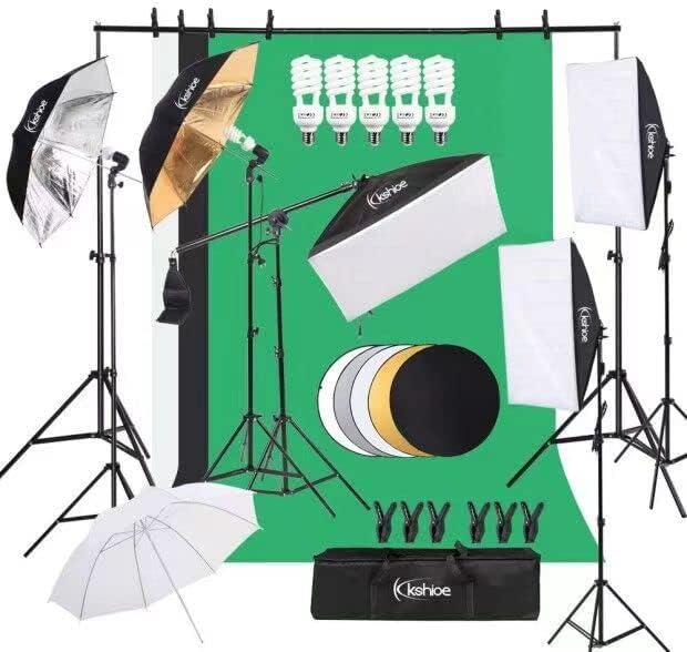 Photography Lighting Kit, Ligh - огляд і ціна Photography Lighting And Backdrop Kits