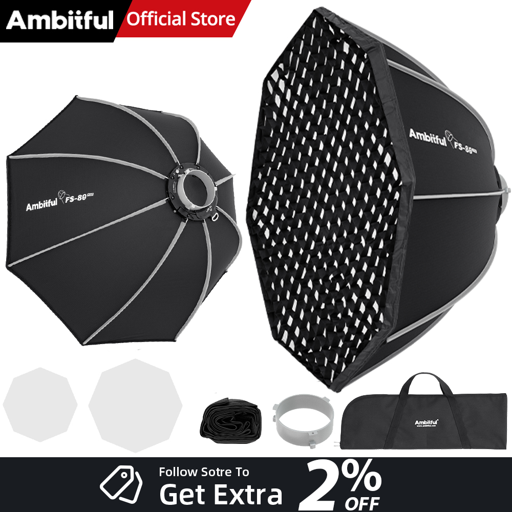 AMBITFUL FS80PROII Fast Setup  - огляд і ціна Photography Studio Lighting Set Up