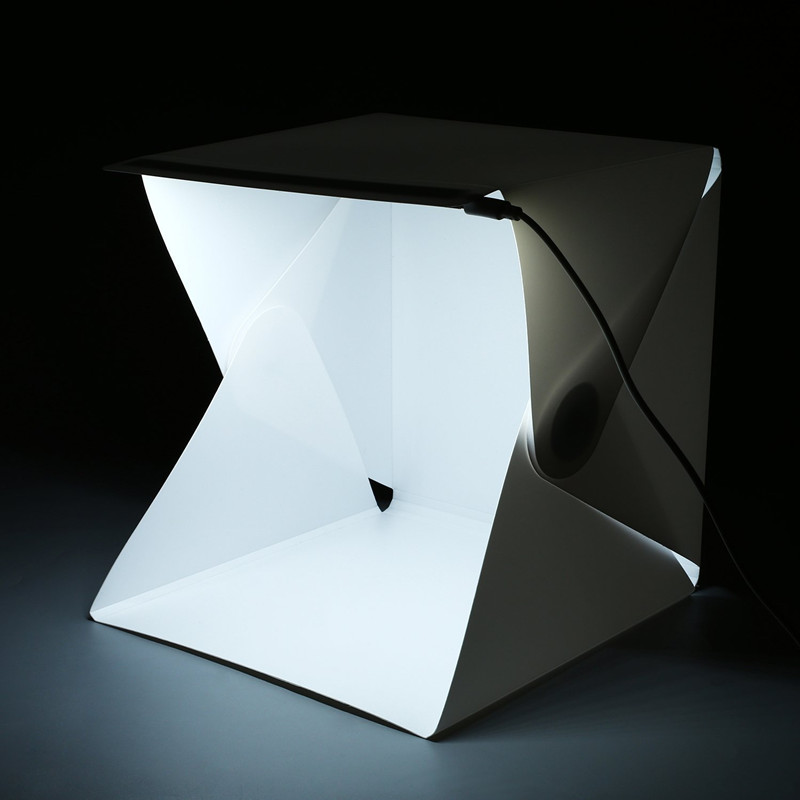 Portable Mini Photo Studio Box - огляд і ціна Photography Lighting And Backdrop Kits