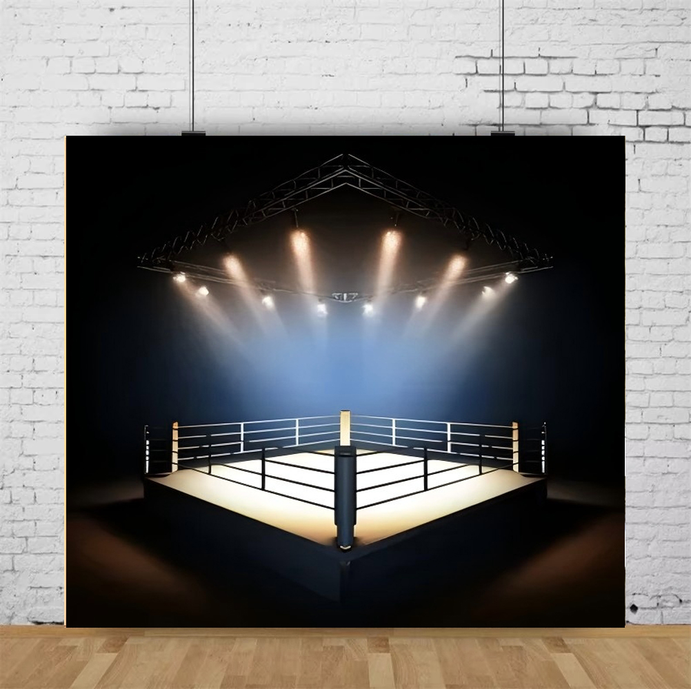 Empty Professional Boxing Ring - огляд і ціна Photography Lighting Circle