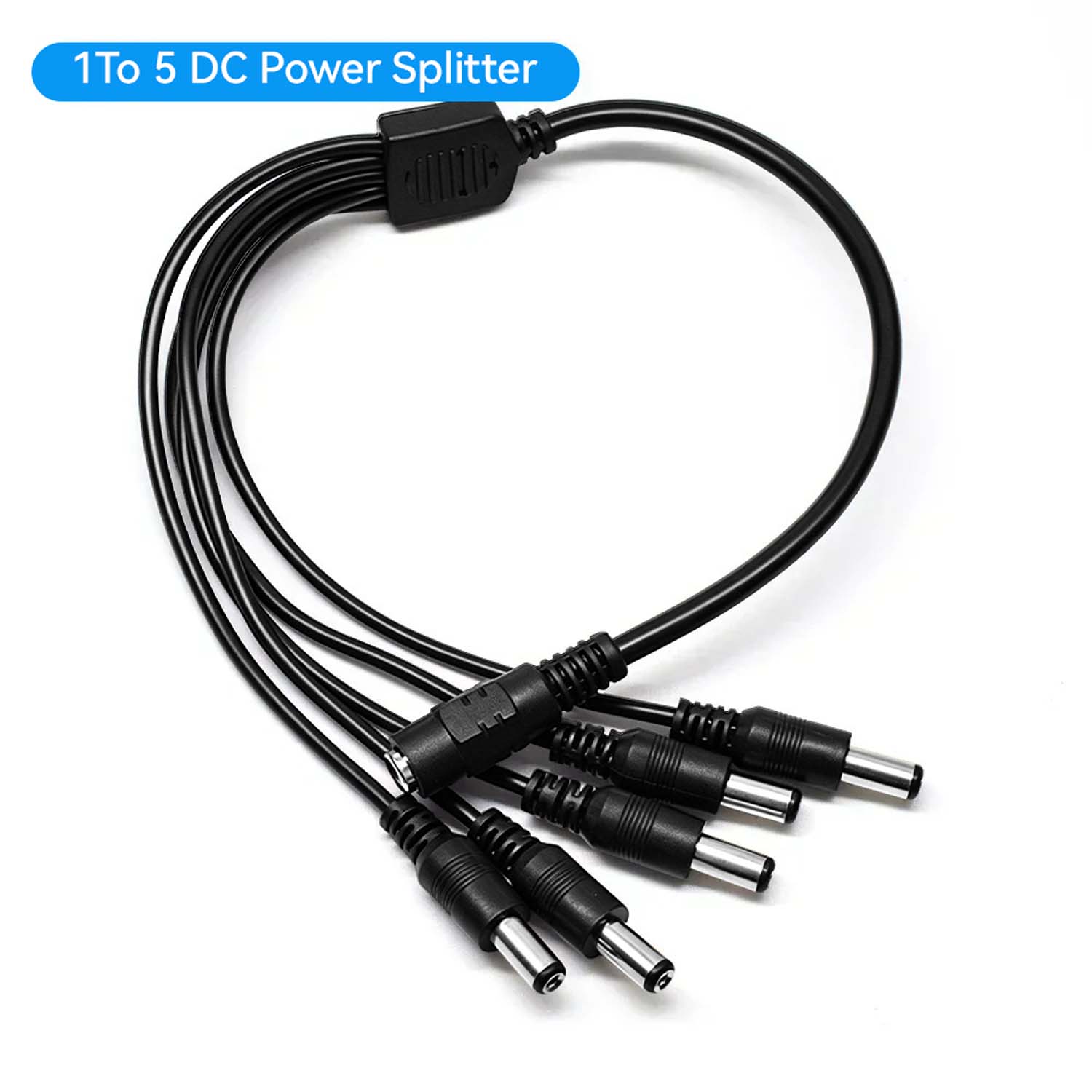 5.5x2.1mm 1 to 3/4/5 Way DC Po - огляд і ціна Photography Led Lighting Kit