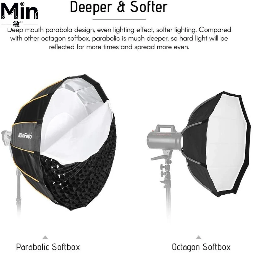 35inch 90cm Quick Set-up Foldi - огляд і ціна Photography Studio Lighting Set Up