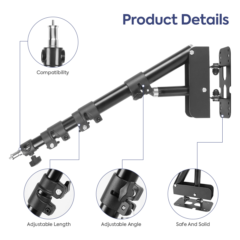 54-110cm Triangle Wall Mount B - огляд і ціна Photography Lighting Triangle