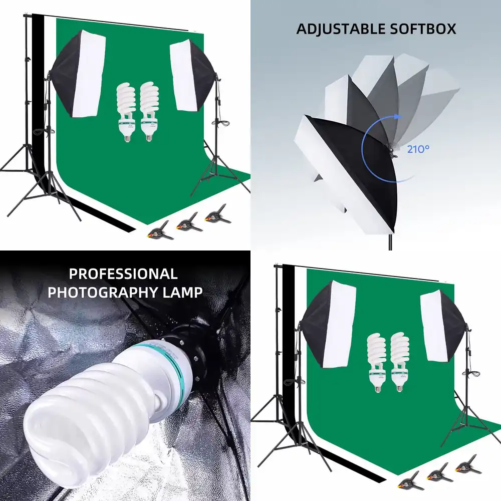 1 Photo Studio Equipment 2.6*3 - огляд і ціна Photography Lighting And Backdrop Kits