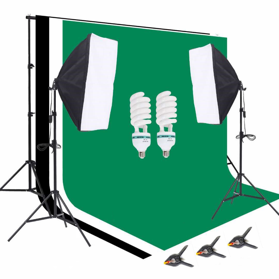 1 Photo Studio Equipment 2.6*3 - огляд і ціна Photography Lighting And Backdrop Kits