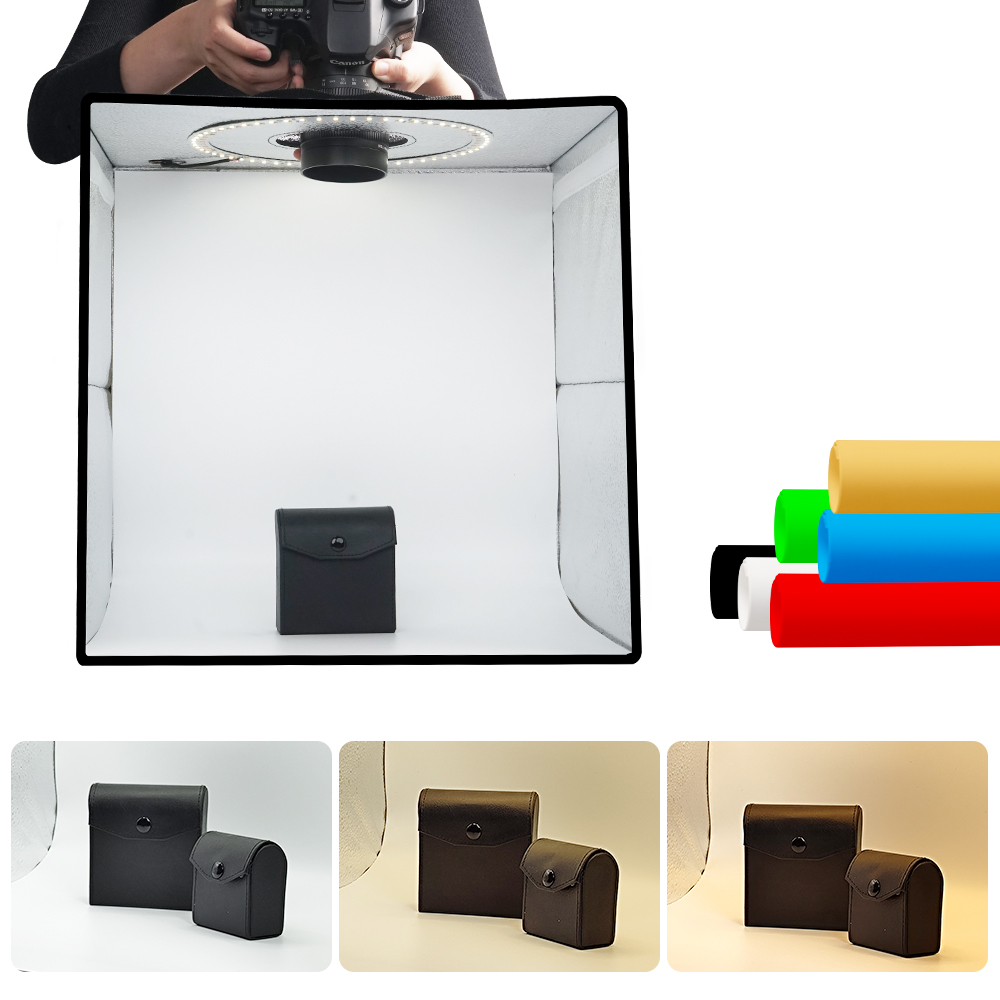 Lightdow Dimmable Photo Box LE - огляд і ціна Photography Led Lighting Kit
