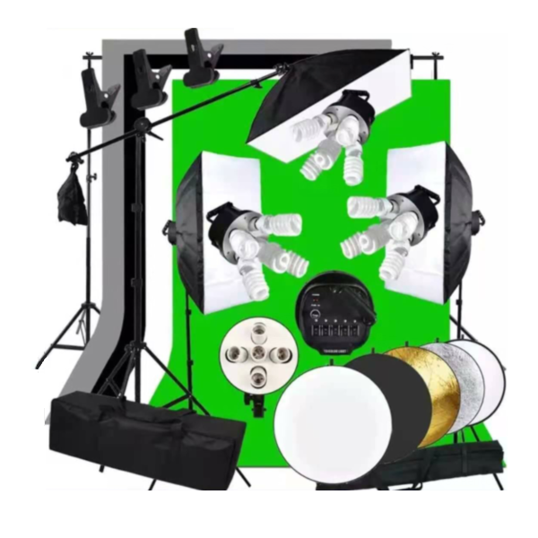 Gold Seller Full Set Photograp - огляд і ціна Photography Lighting And Backdrop Kits