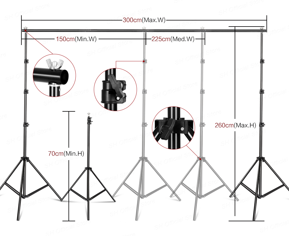 Photography Photo Studio Softb - огляд і ціна Photography Lighting And Backdrop Kits