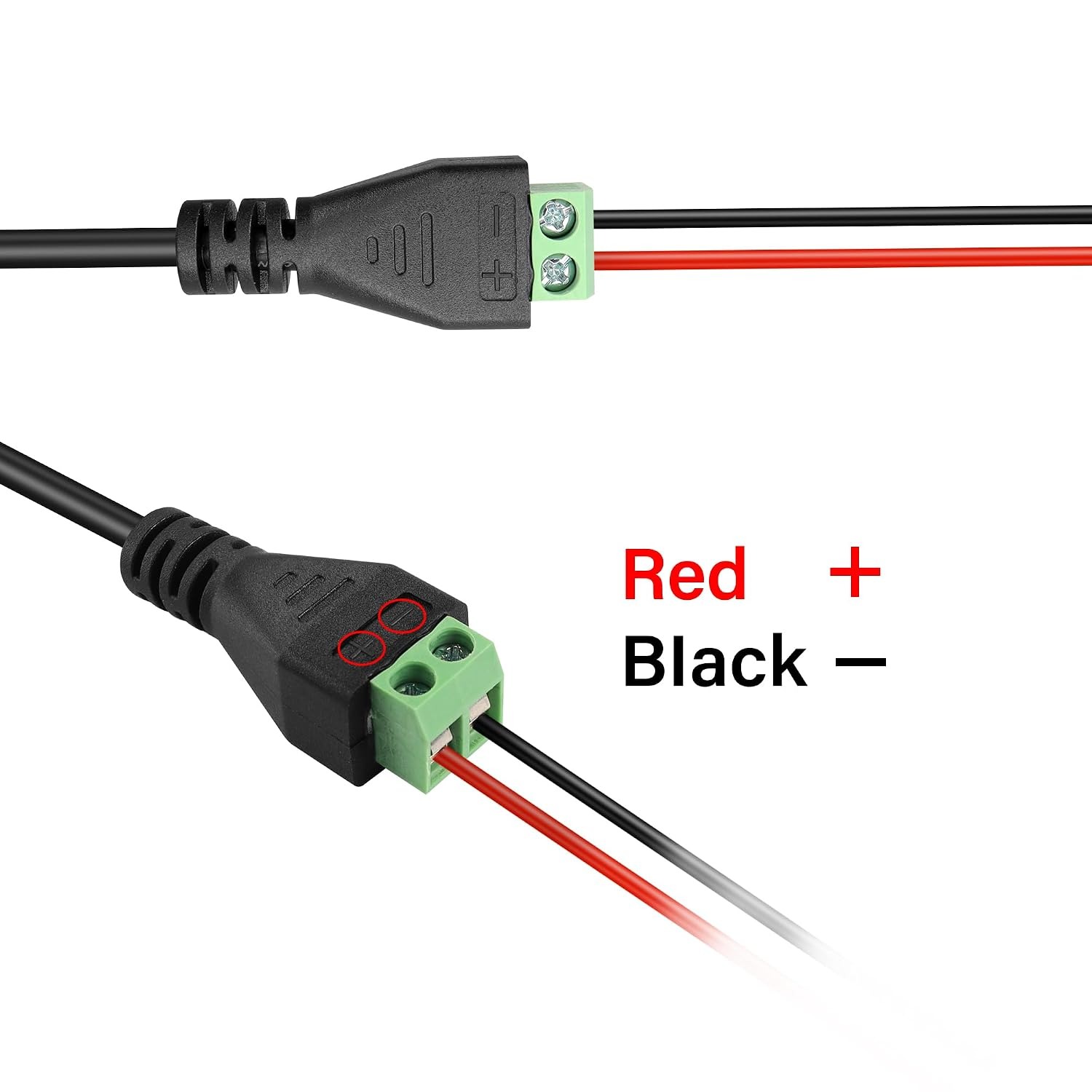 DC 5.5x2.1mm Male Plug to Term - огляд і ціна Photography Led Lighting Kit
