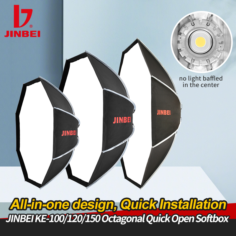 JINBEI KE- 150cm Quick Set-up  - огляд і ціна Photography Studio Lighting Set Up