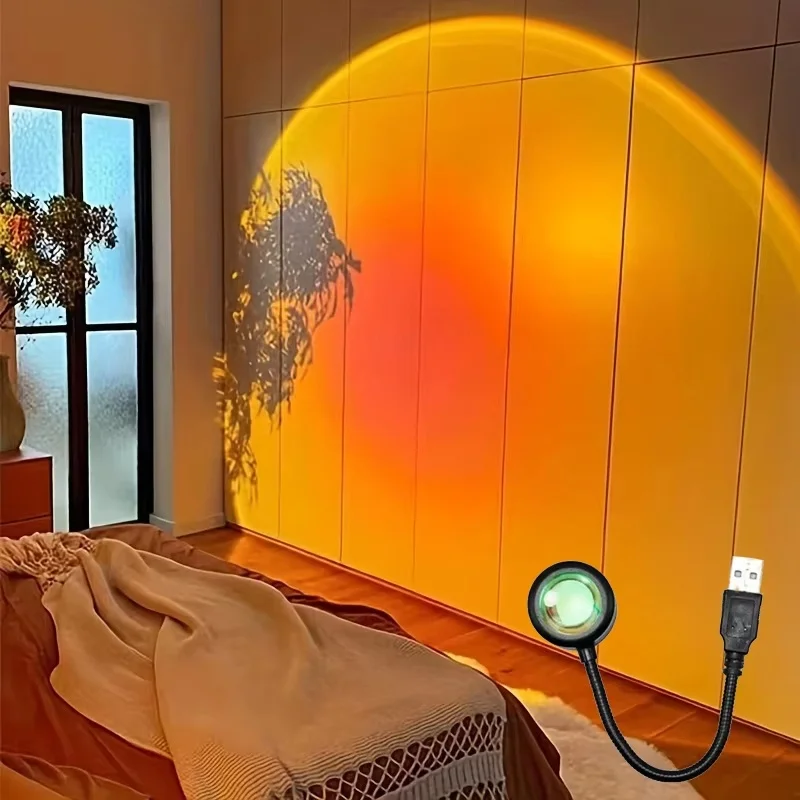 Mini USB ED Sunset Lamp Nightl - огляд і ціна Photography Lighting Wall