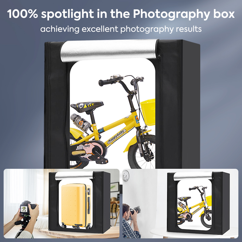 Photo Studio Photo Box Kit,120 - огляд і ціна Photography Led Lighting Kit