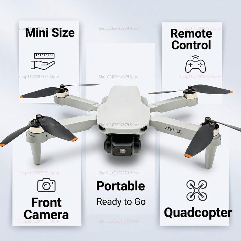 AERI 100 Drone with FPV VR Gog - огляд і ціна Learn Photography Lighting
