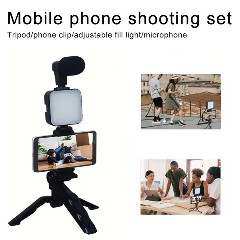Smartphone Vlogging Kit With T - огляд і ціна Photography Led Lighting Kit