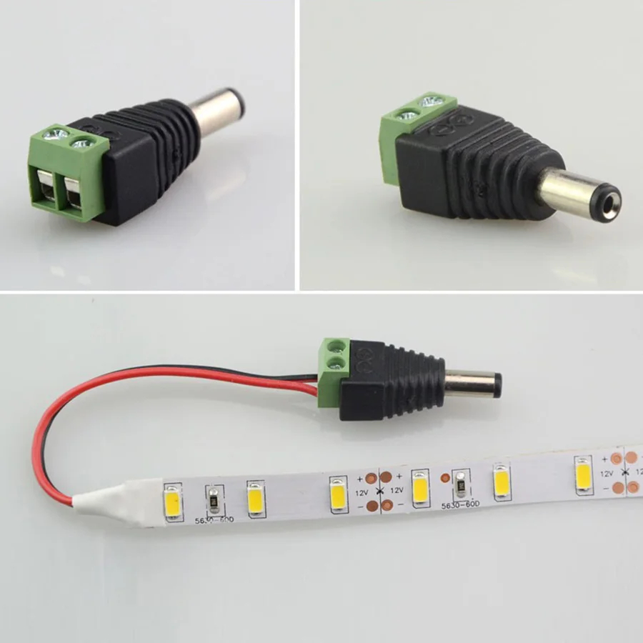 5pairs DC 12V Female And Male  - огляд і ціна Photography Led Lighting Kit