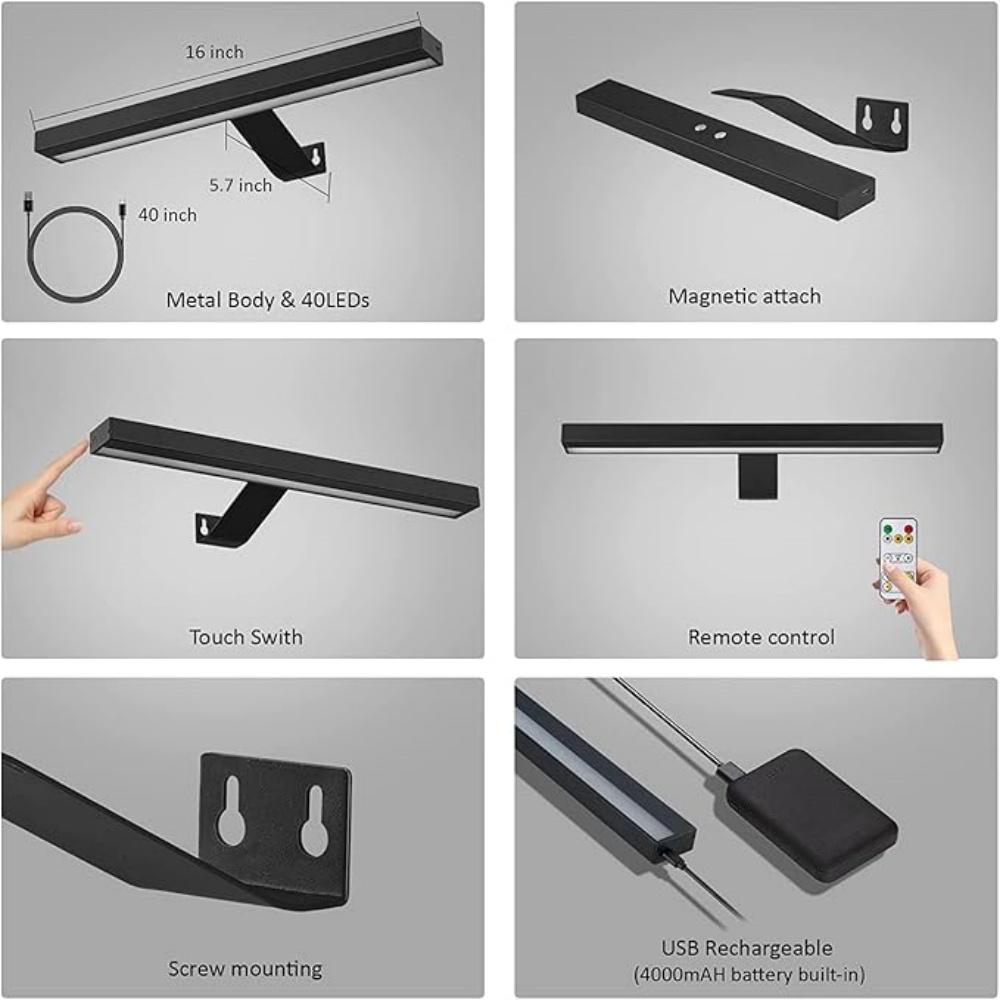 4000mAh LED Rechargeable Wall  - огляд і ціна Photography Lighting Wall